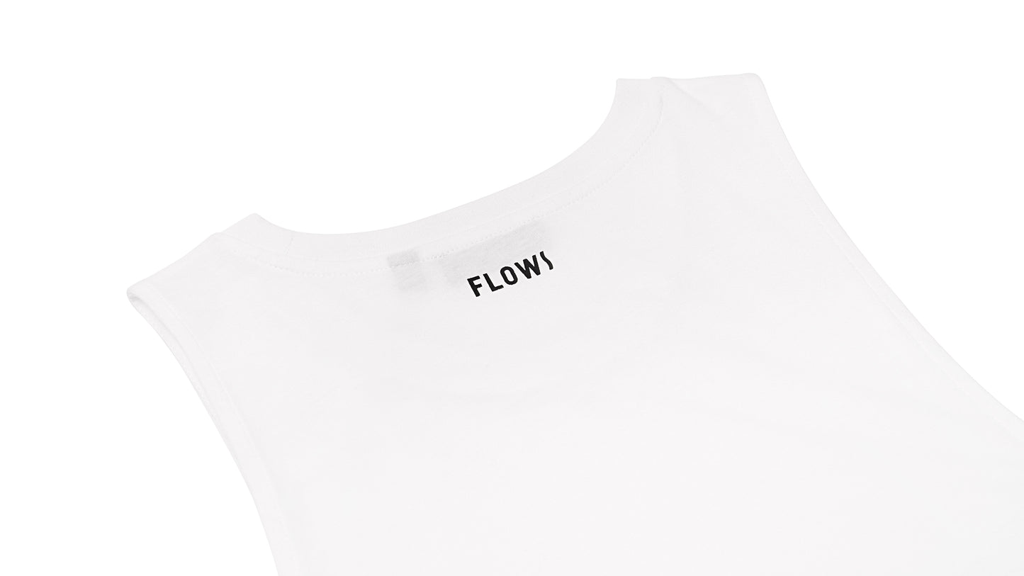 FLOWS TAN01 Tank top